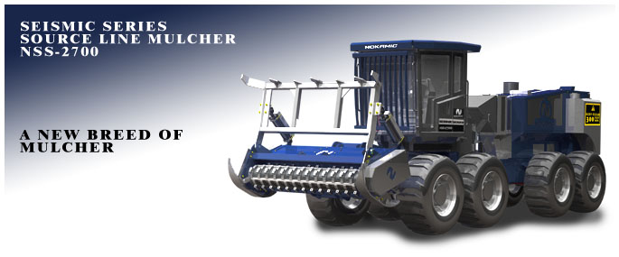 Mechanical strip mulcher